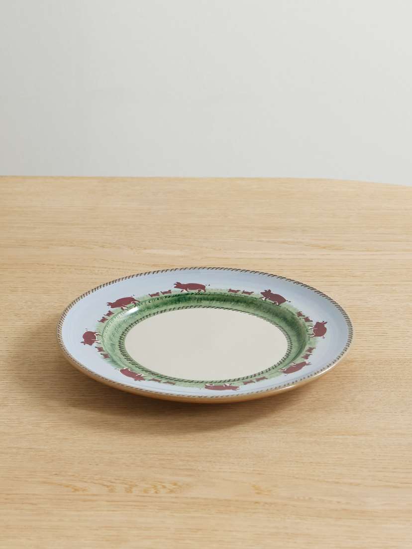 JW Anderson + Nicholas Mosse Painted Ceramic Plate
