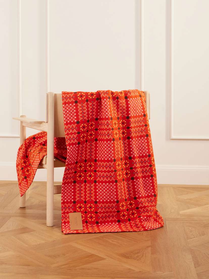 JW Anderson + Melin Tregwynt Wool Jacquard Blanket