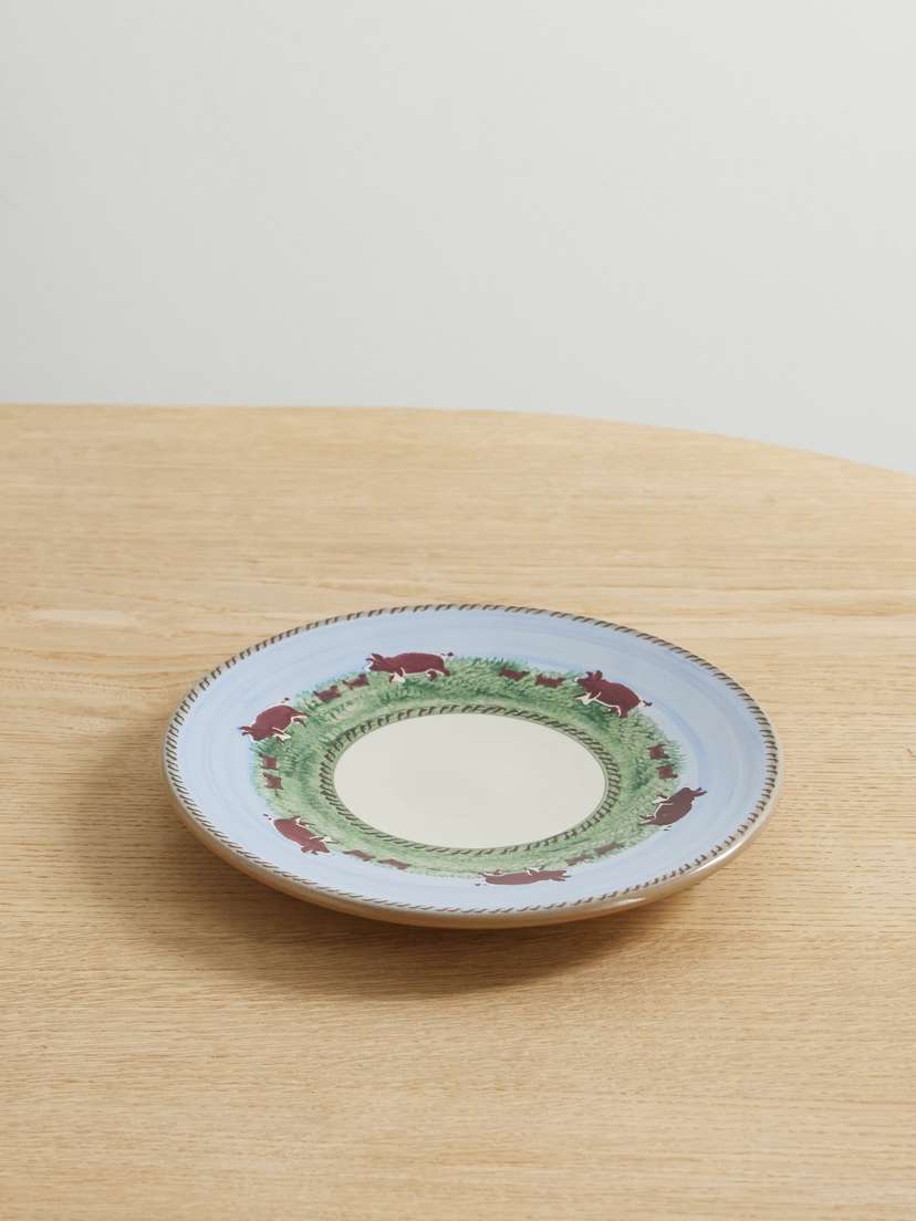 JW Anderson + Nicholas Mosse Painted Ceramic Plate