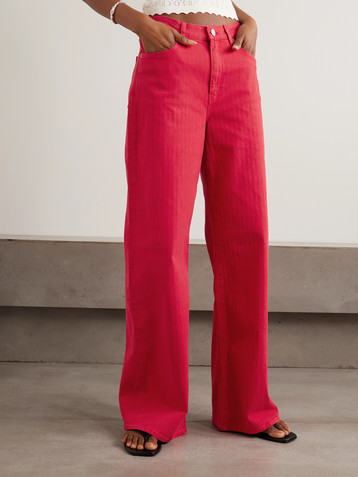 La Ligne Isadora high-rise wide-leg jeans