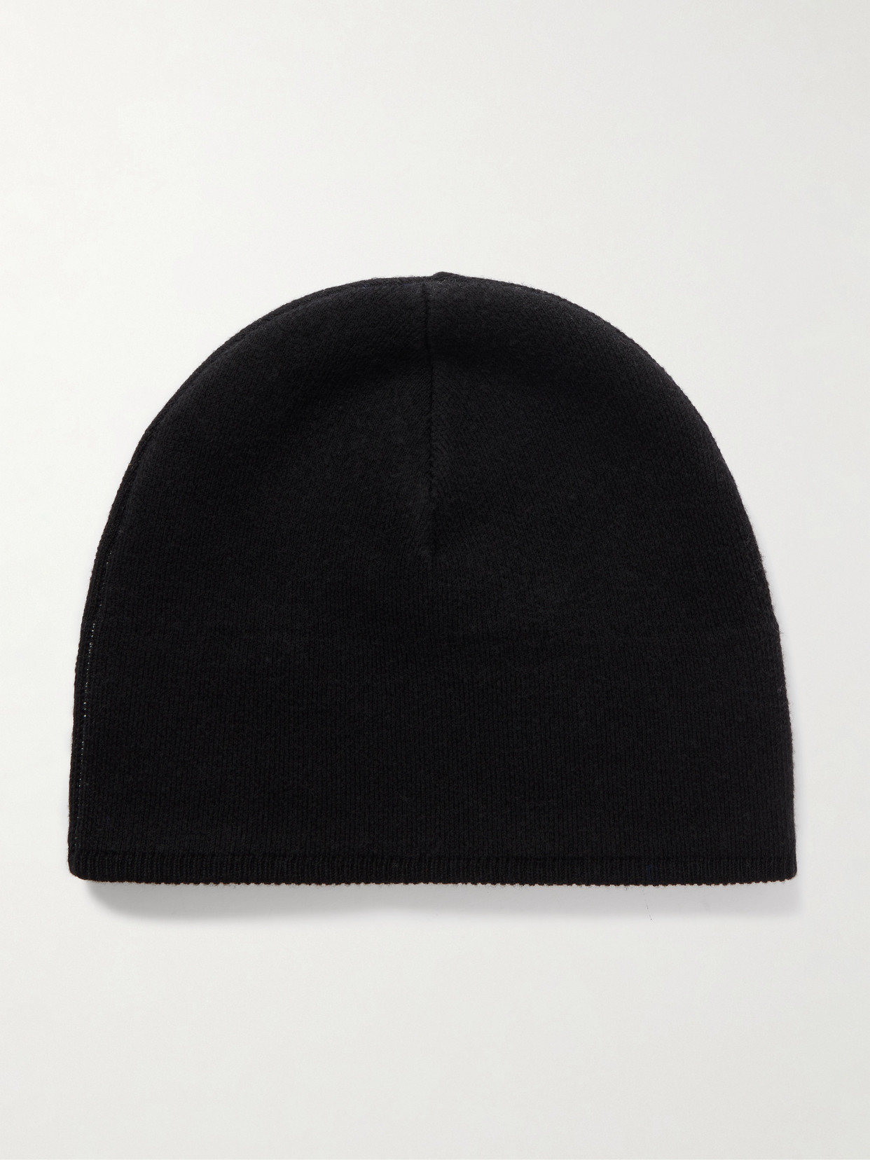 Perfect Moment Intarsia Wool-blend Beanie In Black