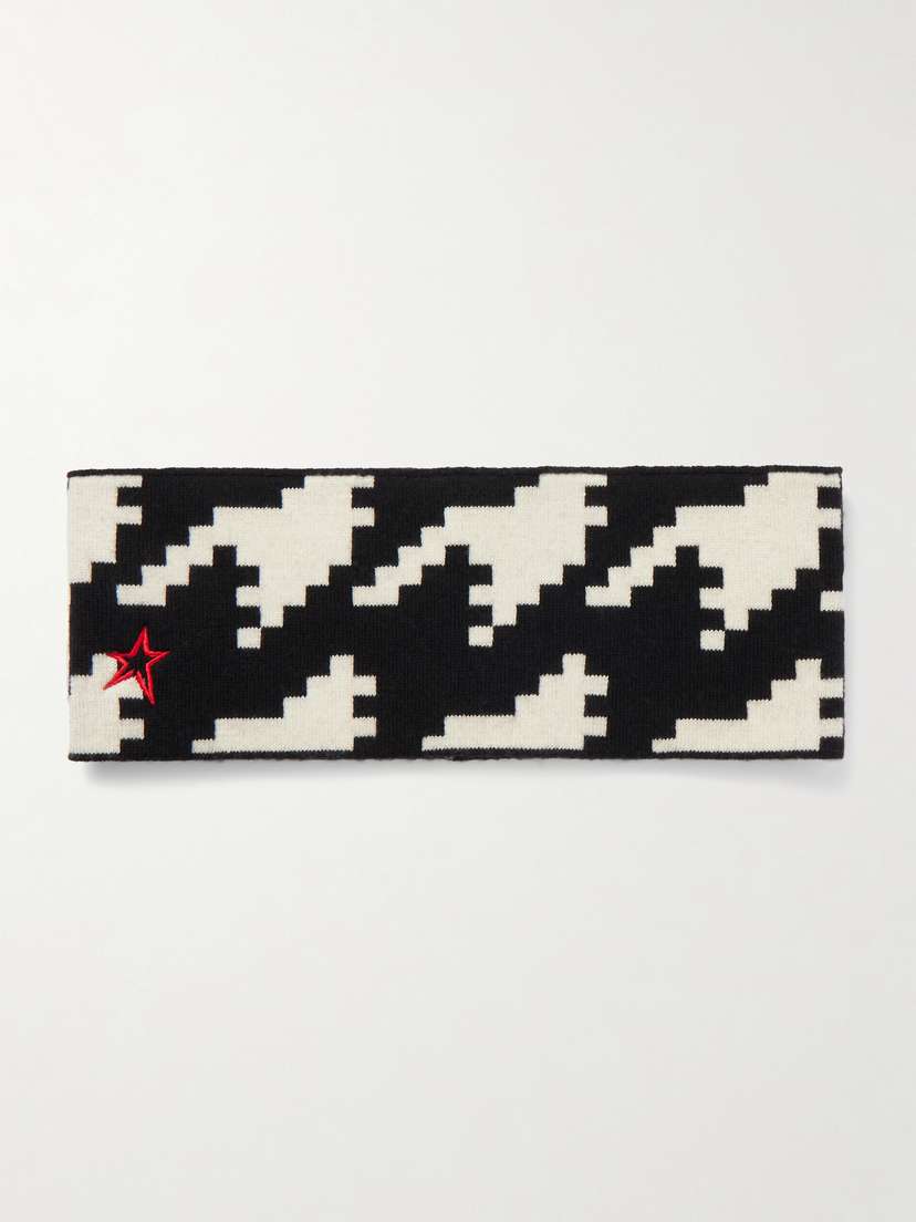 Perfect Moment Intarsia Wool-blend Beanie