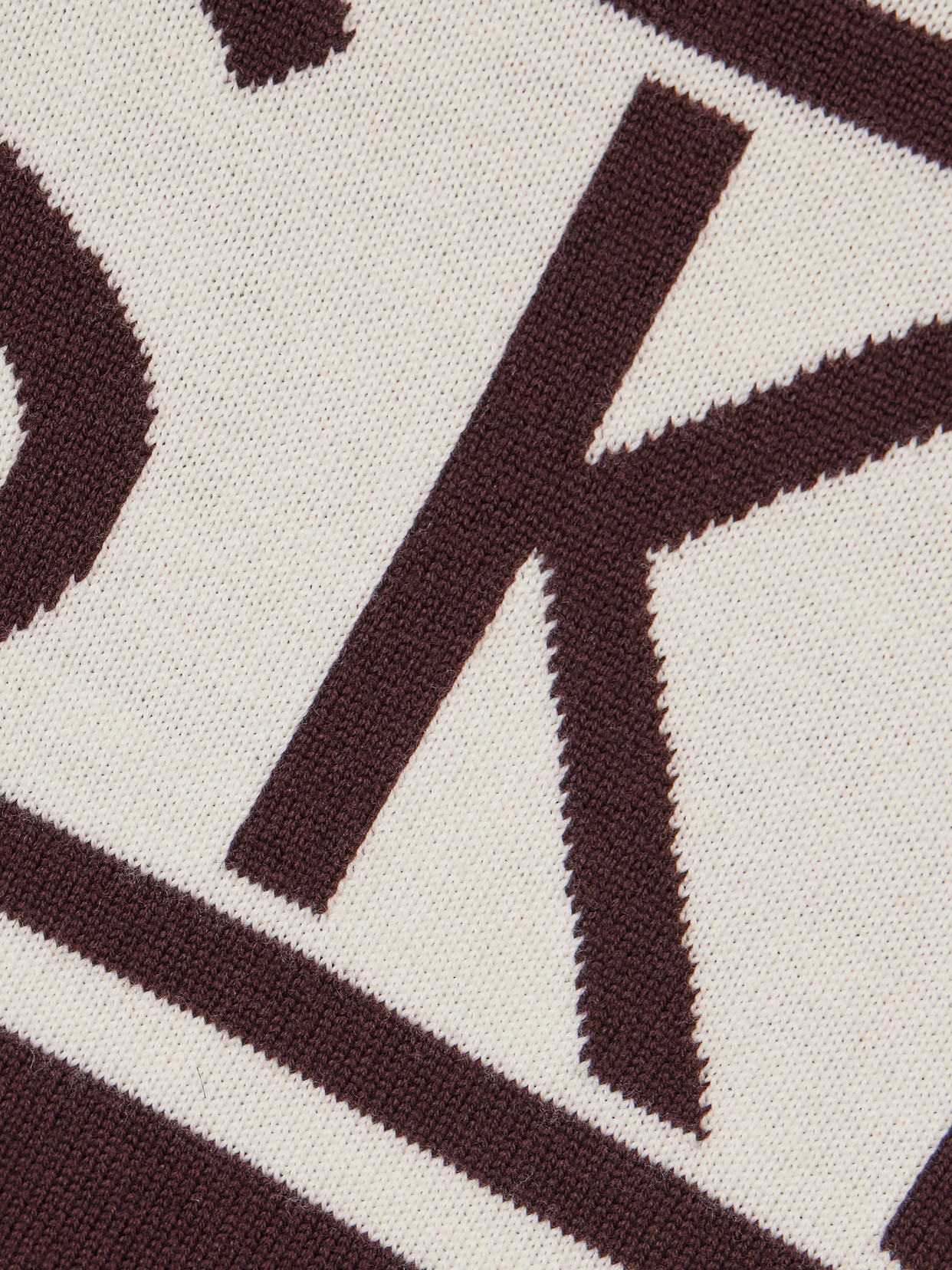 Perfect Moment Intarsia Merino Wool Turtleneck Sweater In Brown