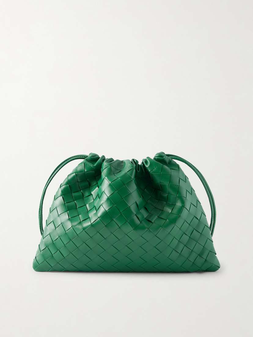 Bottega Veneta Dustbag Small Intrecciato Leather Pouch