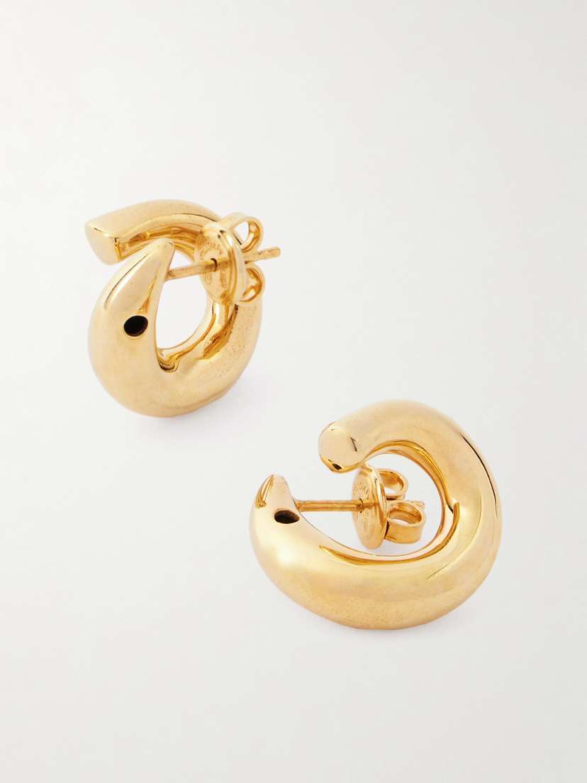 Bottega Veneta plated Hoop Earrings
