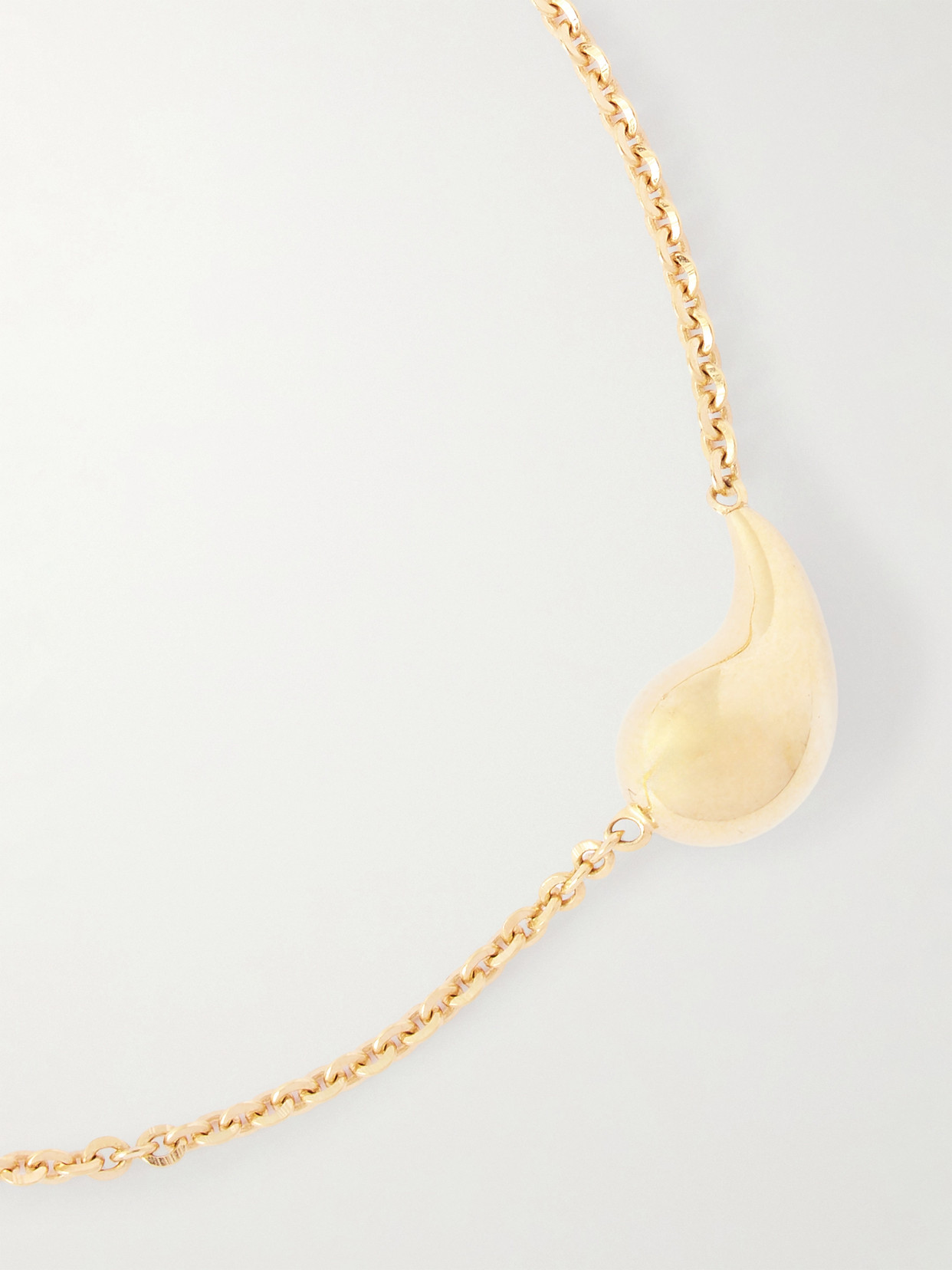 Bottega Veneta Gold-plated Bracelet In Brown