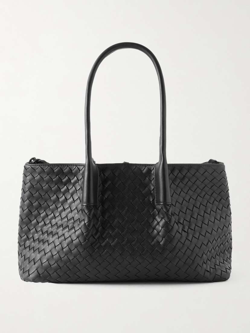 Bottega Veneta Pinacoteca Small Intrecciato Leather Tote