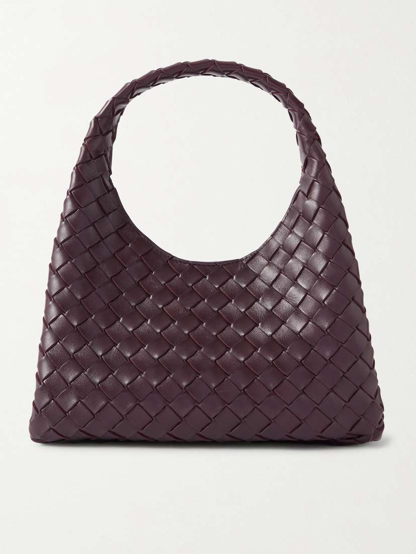 Bottega Veneta Campana Small Intrecciato Leather Shoulder Bag