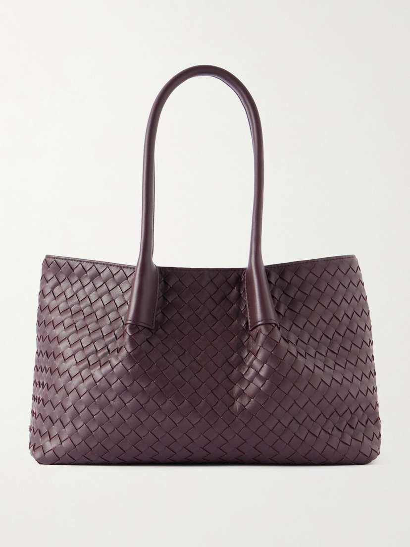 Bottega Veneta Pinacoteca Small Intrecciato Leather Tote