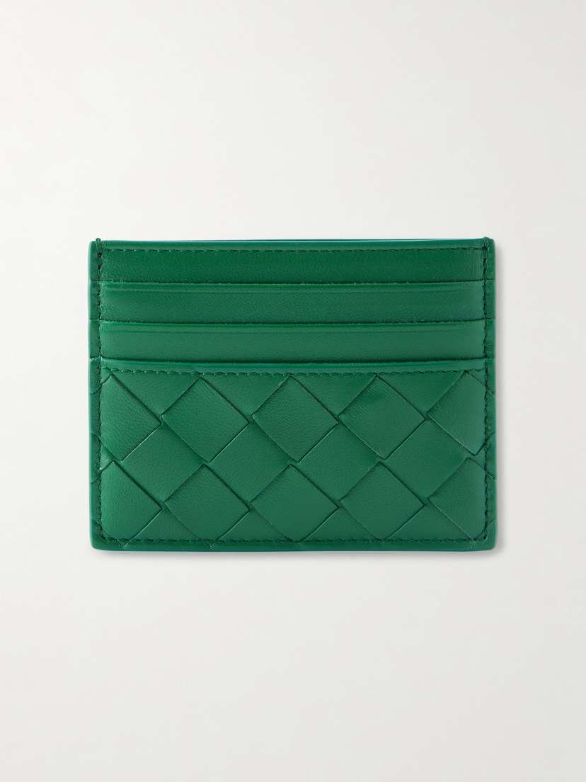 Bottega Veneta Intrecciato Leather Cardholder