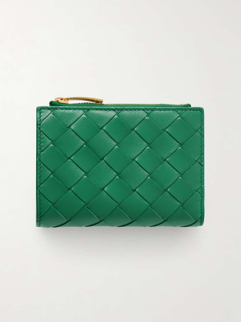 Bottega Veneta Intrecciato 15 Leather Wallet
