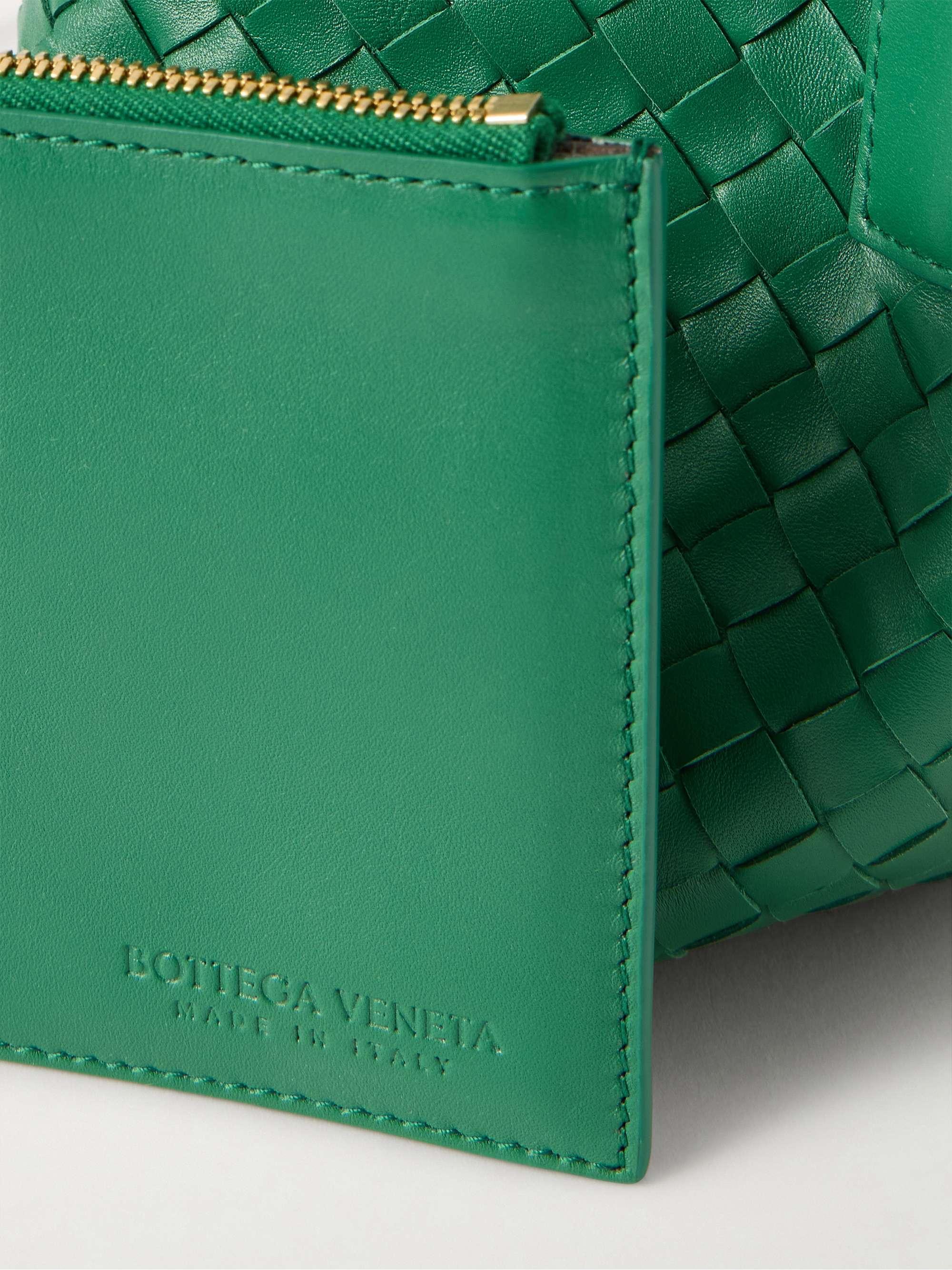 BOTTEGA VENETA Pinacoteca small Intrecciato leather tote | NET-A