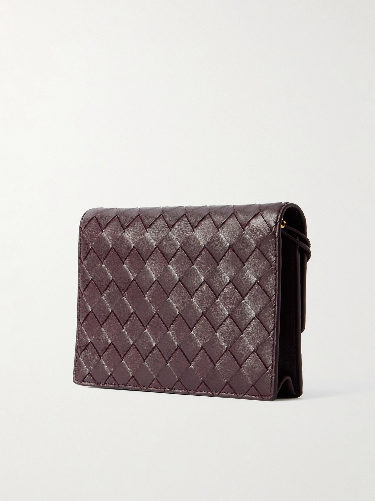 Bottega Veneta Intrecciato Leather Pouch In Multi