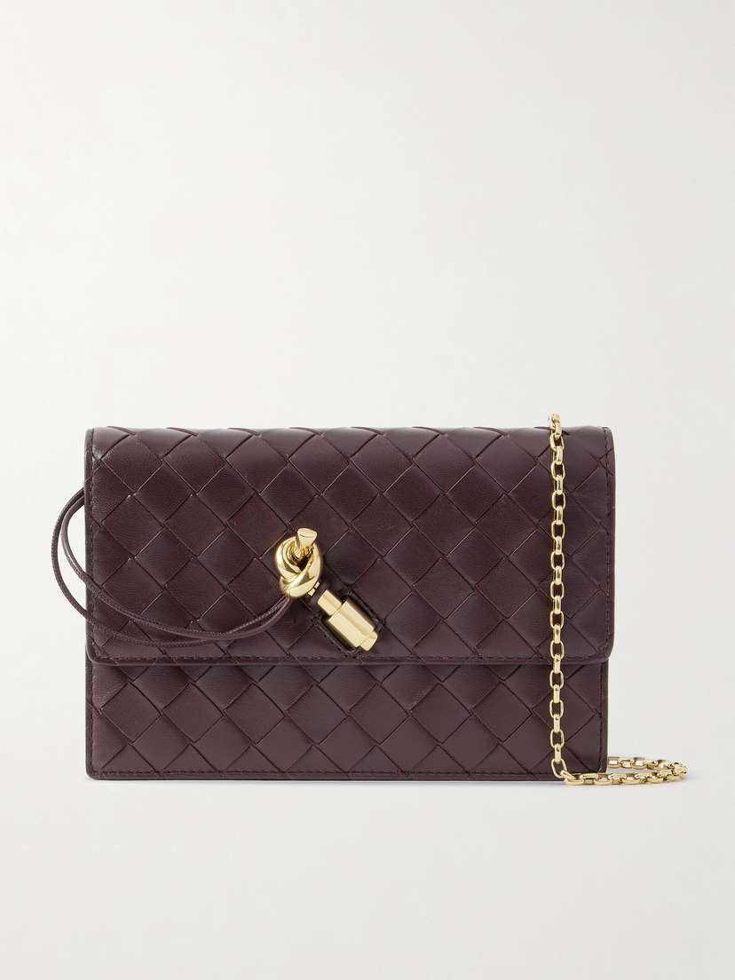 Bottega Veneta Intrecciato Leather Pouch