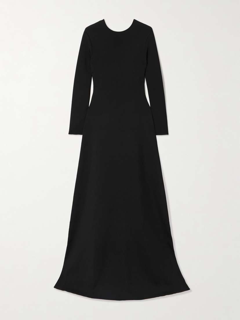 Bottega Veneta Chain-embellished Knitted Maxi Dress