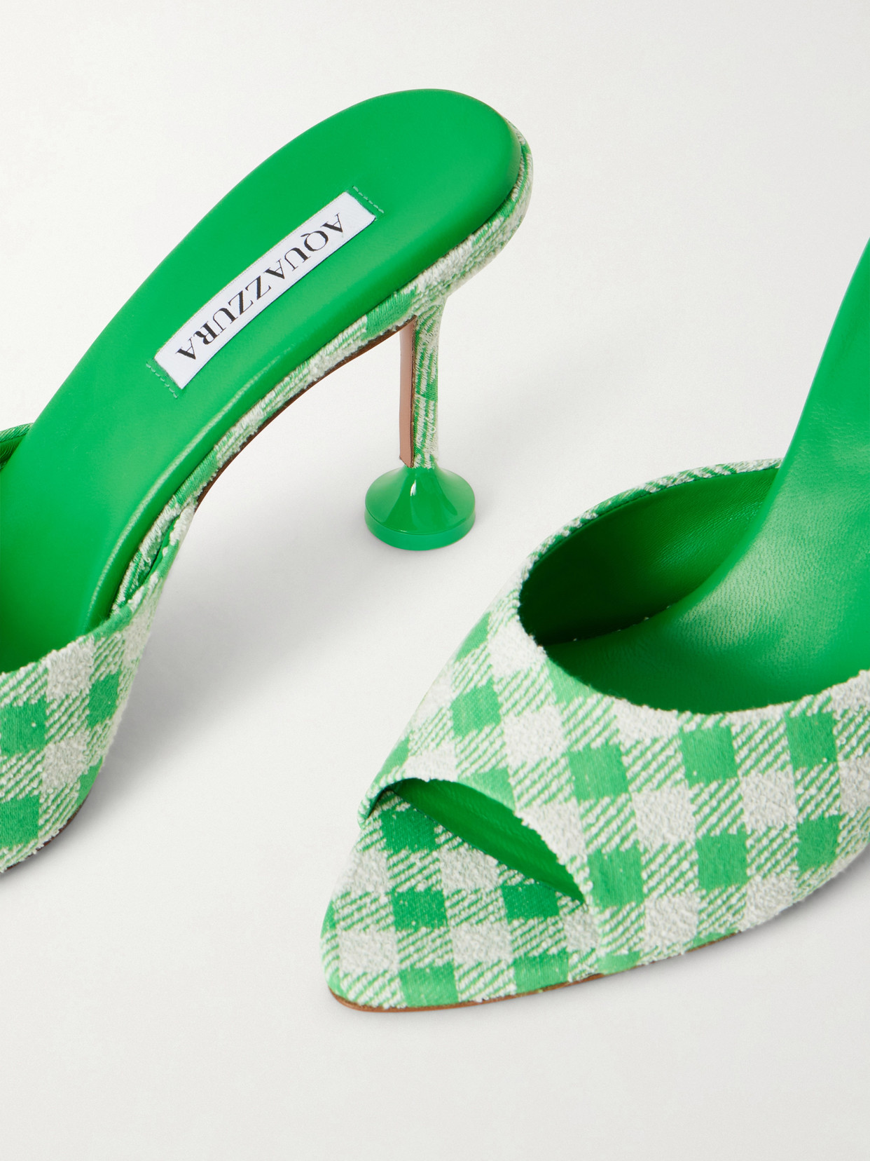 Bisous 85 Checked Mules