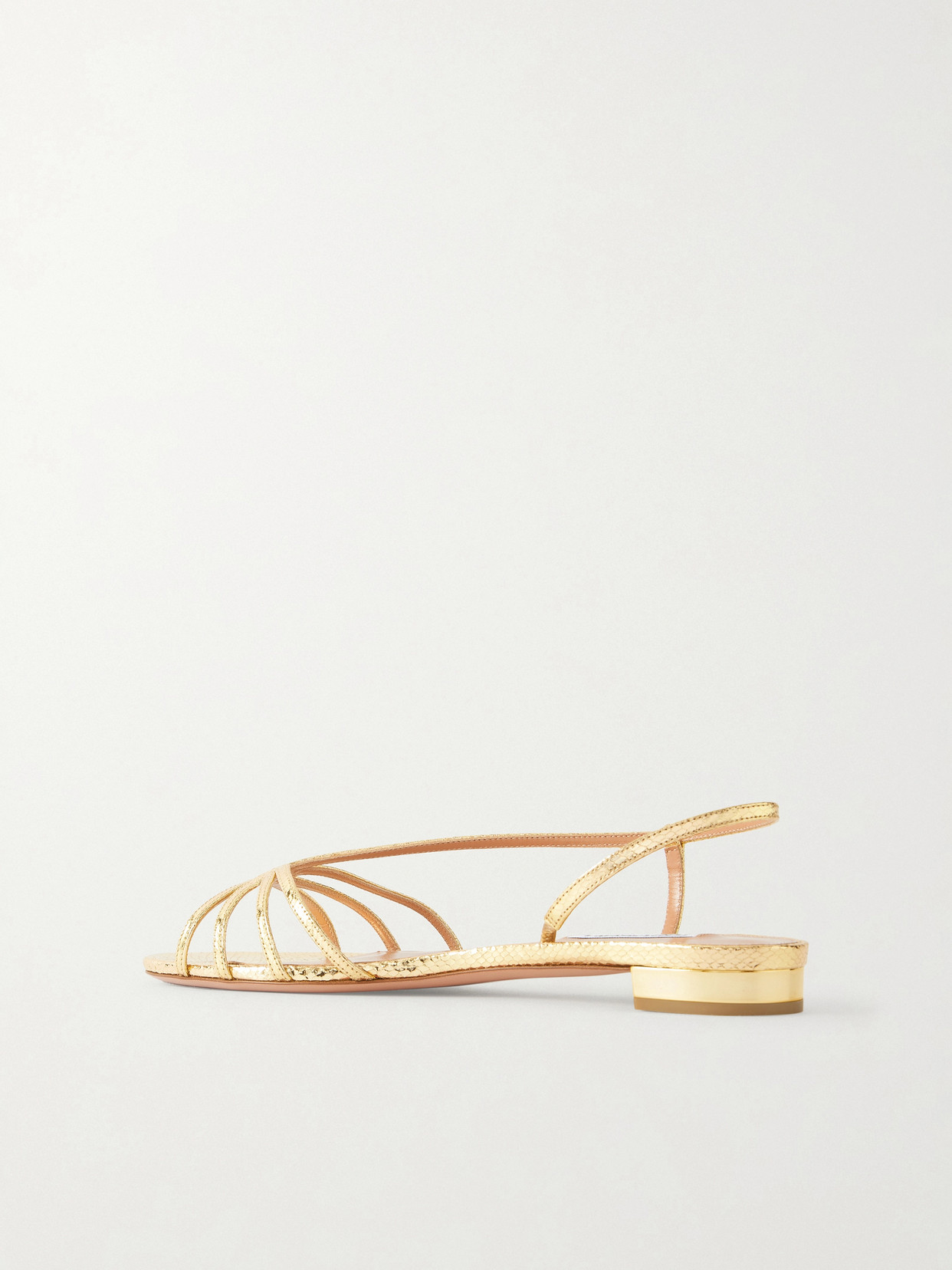 Talk To Me Snake-Effect Slingback