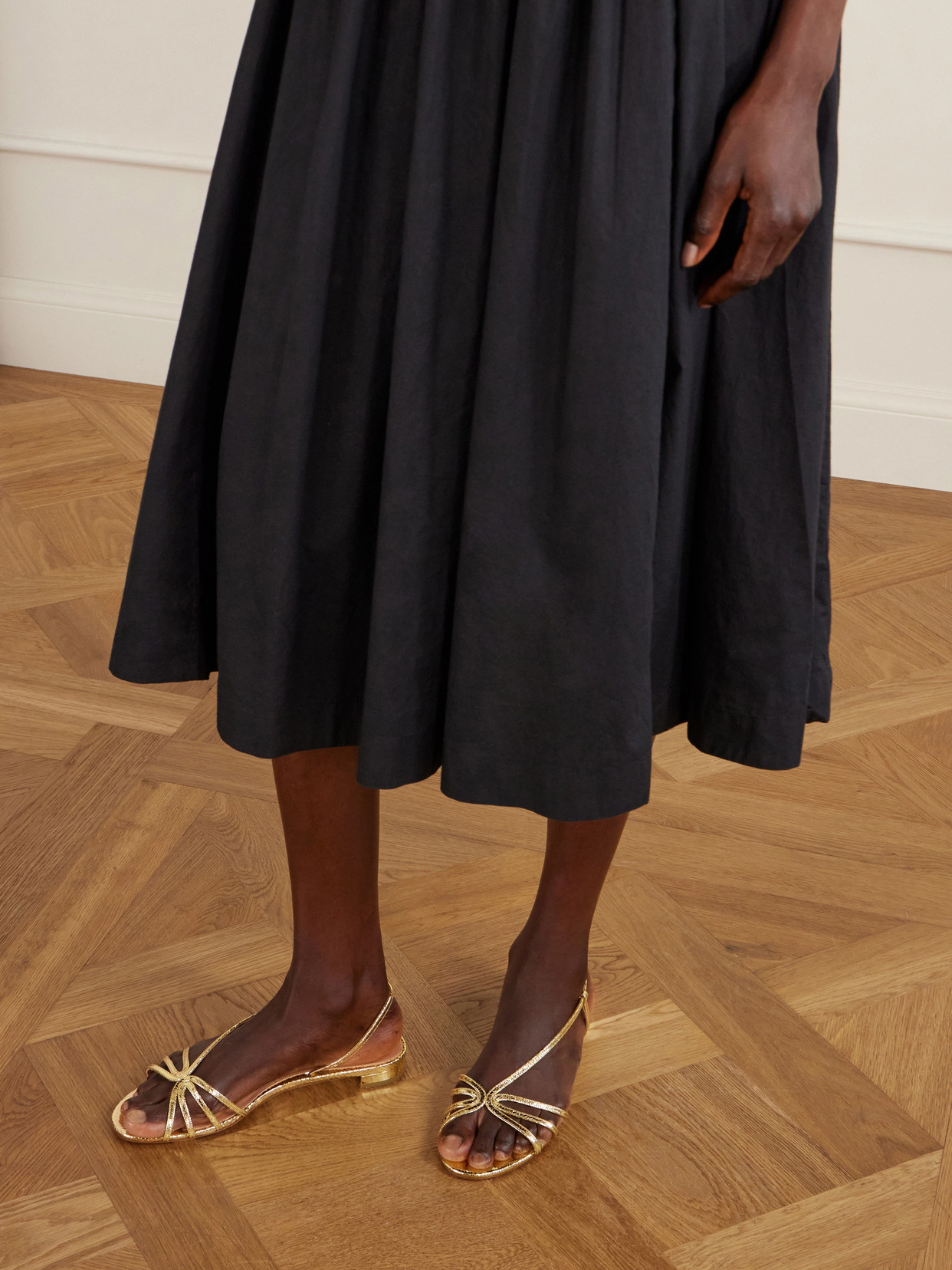Talk To Me Snake-Effect Slingback