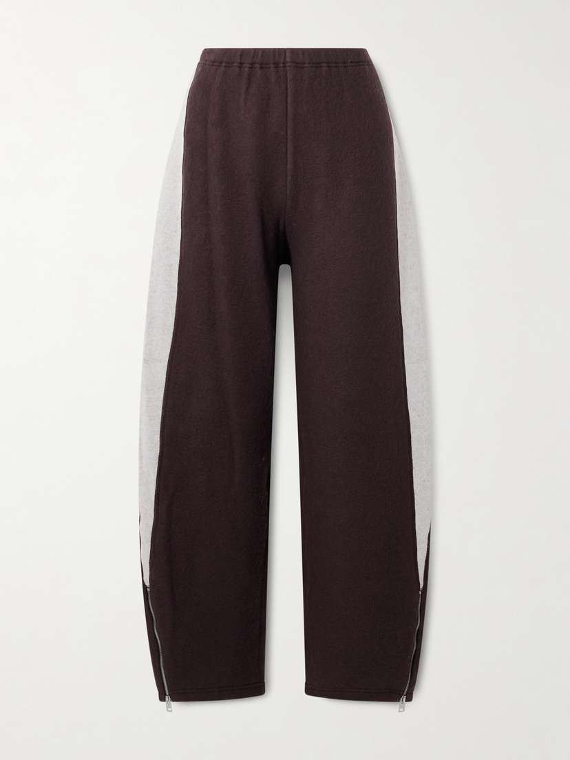 Tory Burch Wool And Cotton-blend Pants