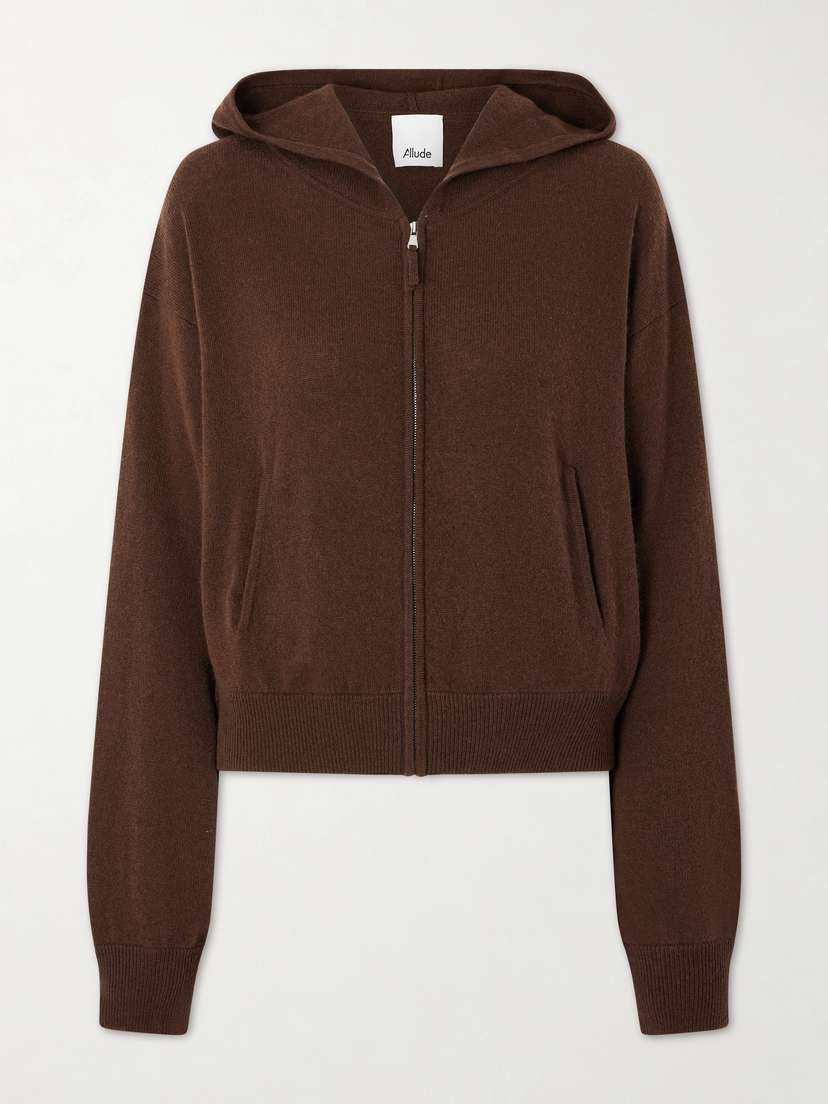 Allude Wool And Cashmere-blend Hoodie