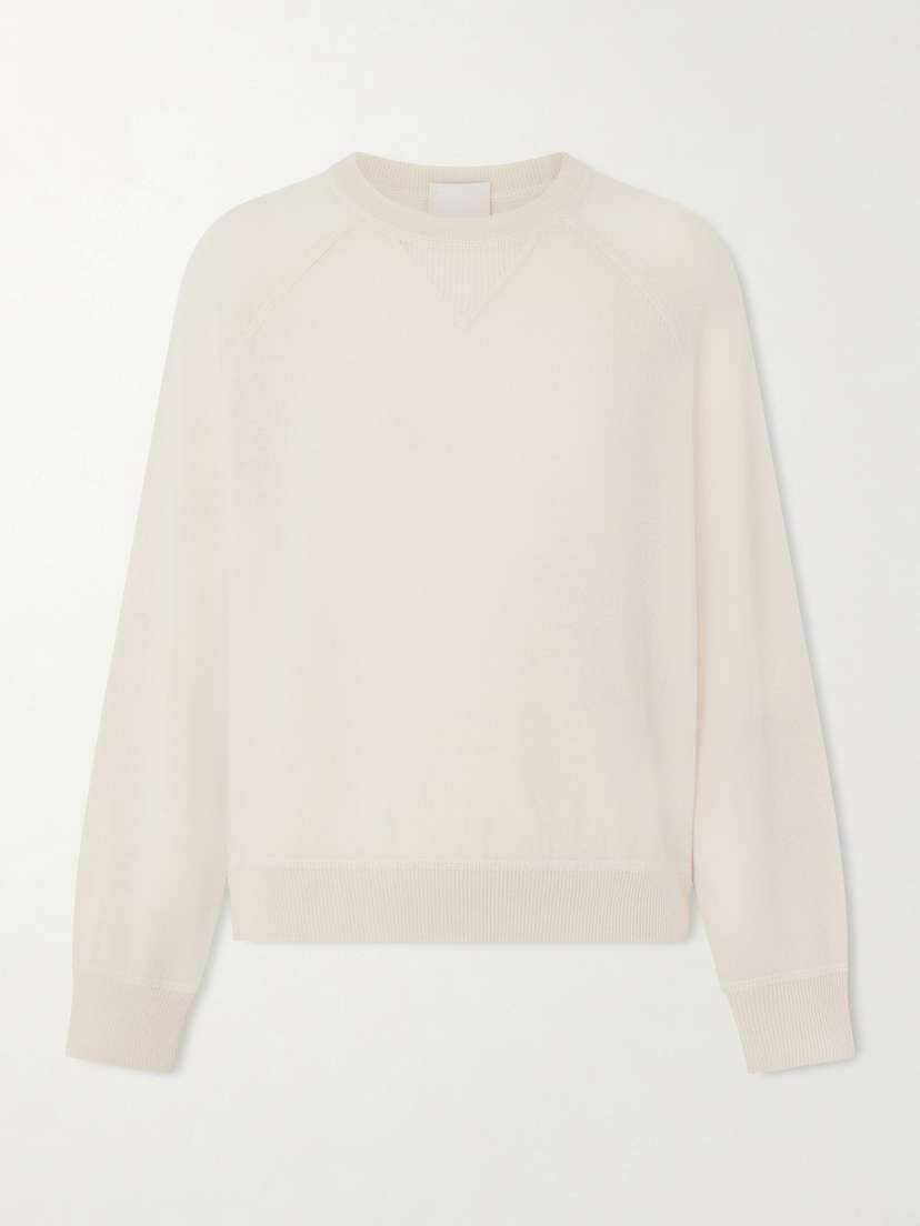 Allude Wool And Cashmere-blend Sweater