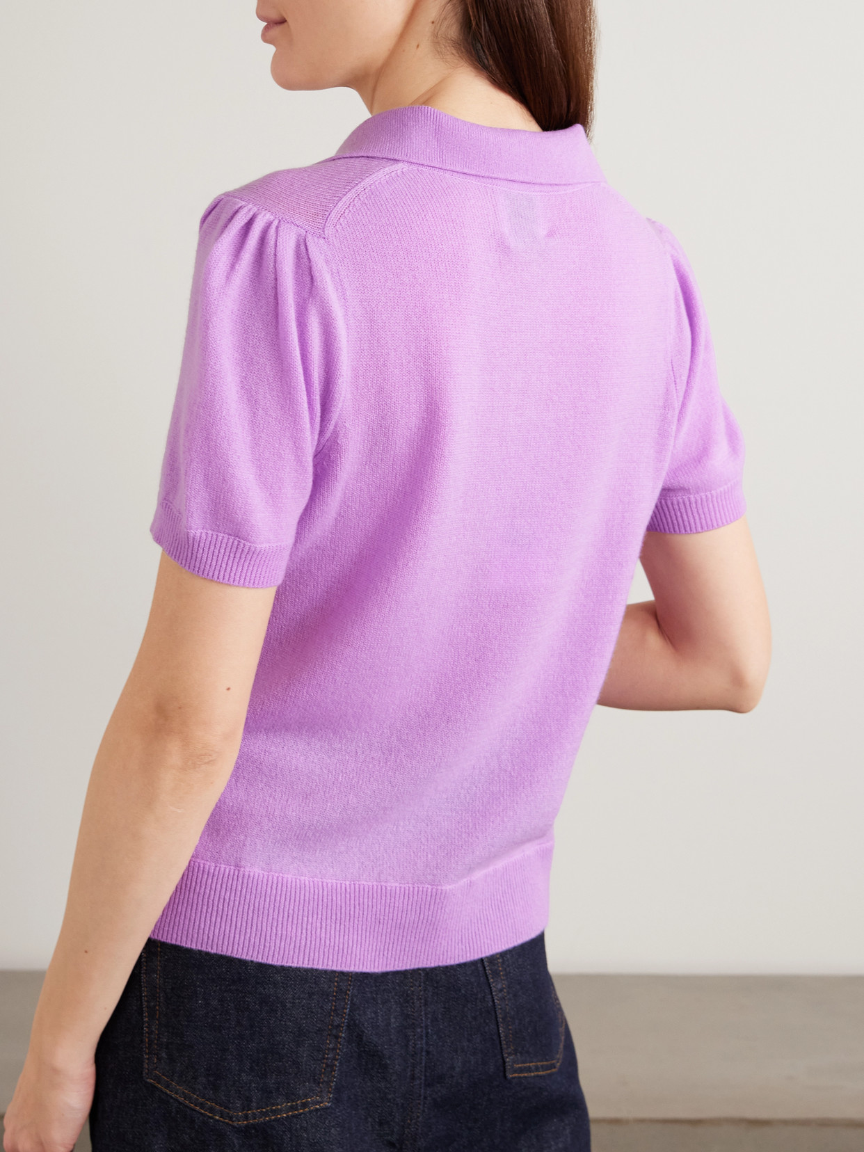 Cashmere Polo Sweater