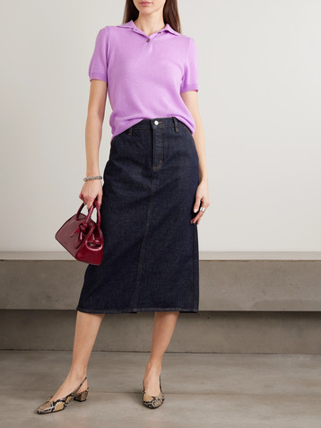 Allude Cashmere polo sweater