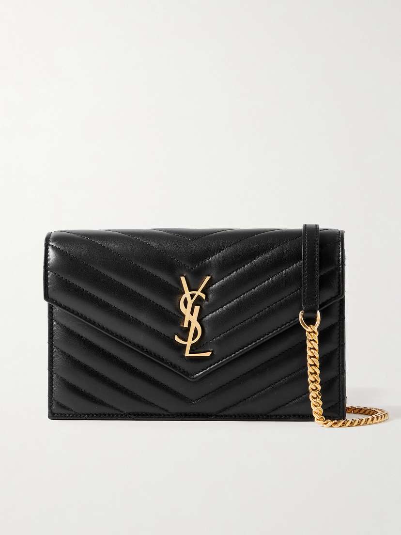 Saint Laurent Cassandre Matelassé Leather Shoulder Bag