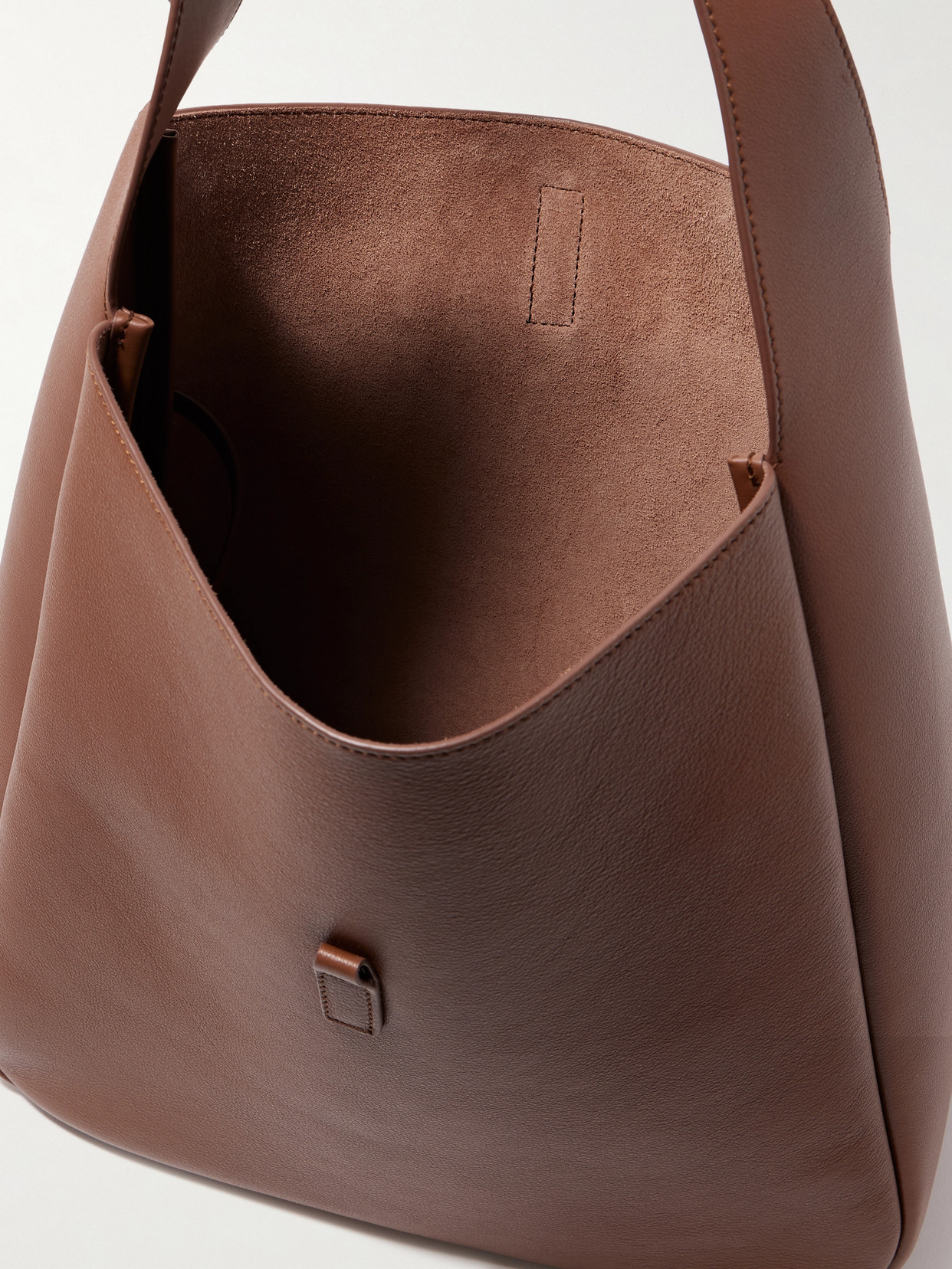 Saint Laurent 7 Large Shoulder Bag In Brown