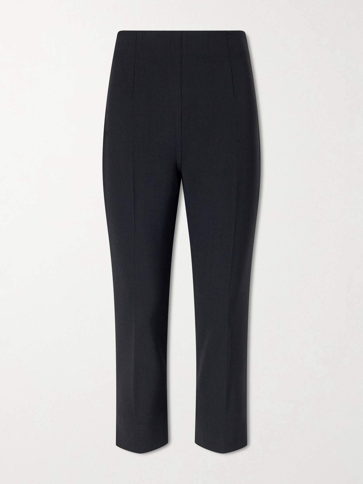 Carolina Herrera Camila Wool-blend Capri Pants In Black