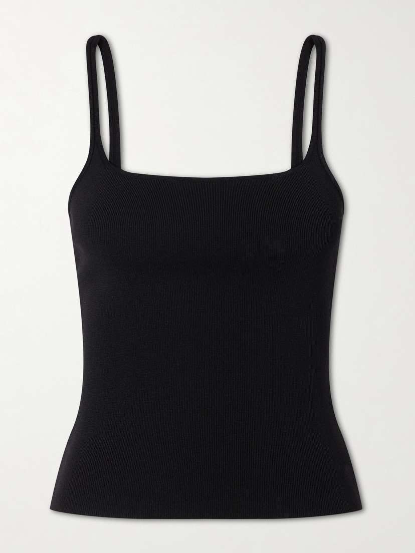 St. Agni Rib-knitted Jersey Tank