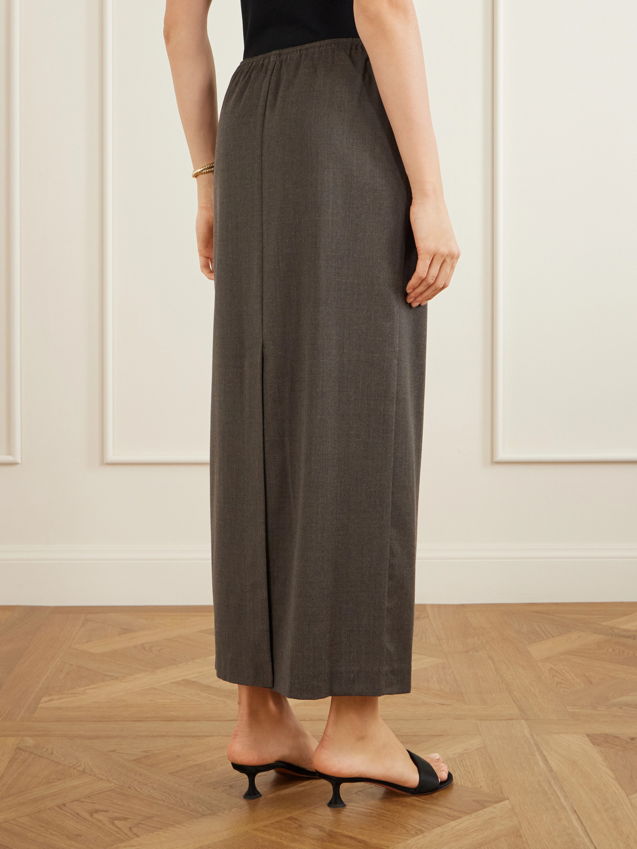 Wool-Blend Maxi