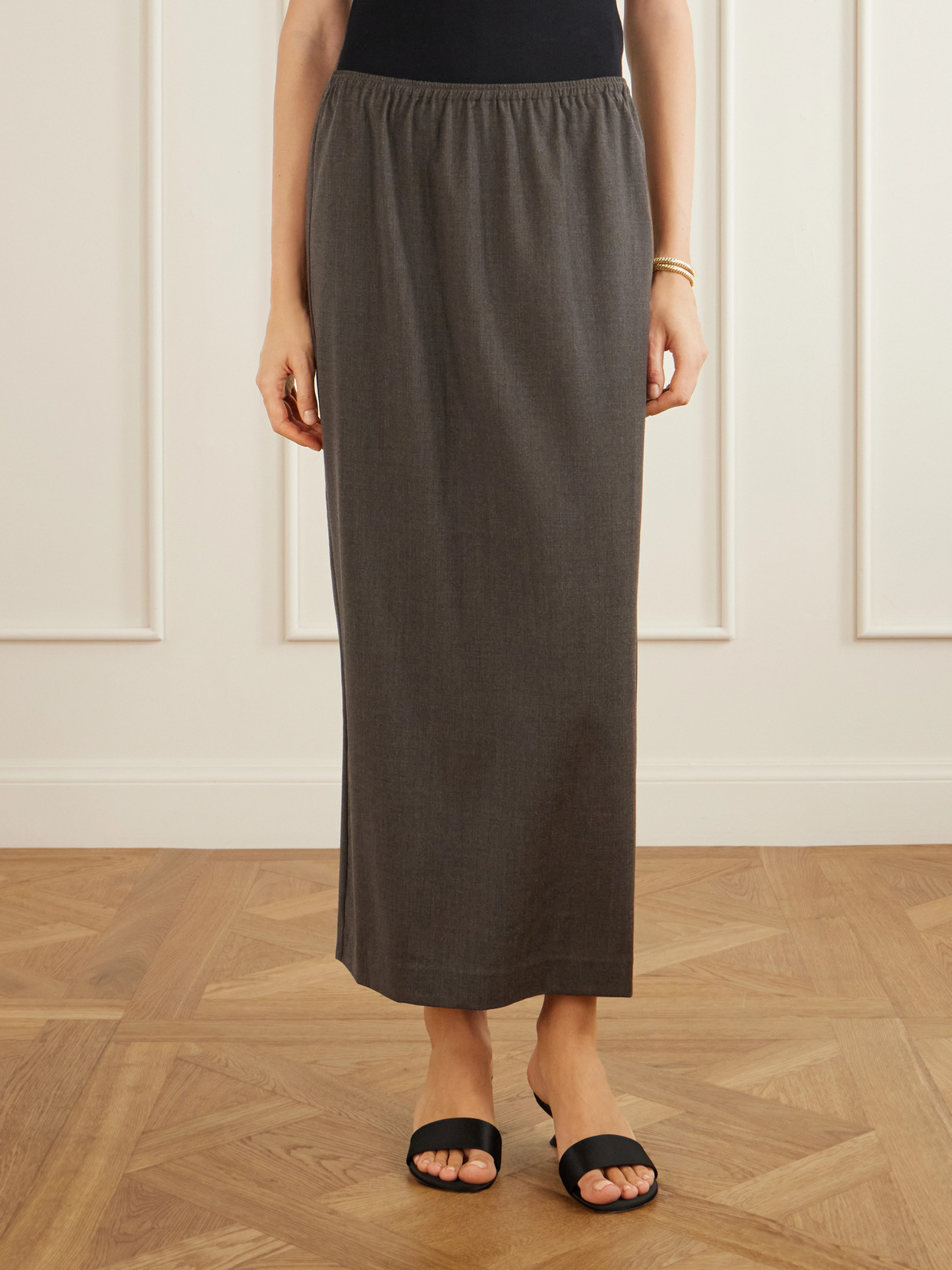 Wool-Blend Maxi