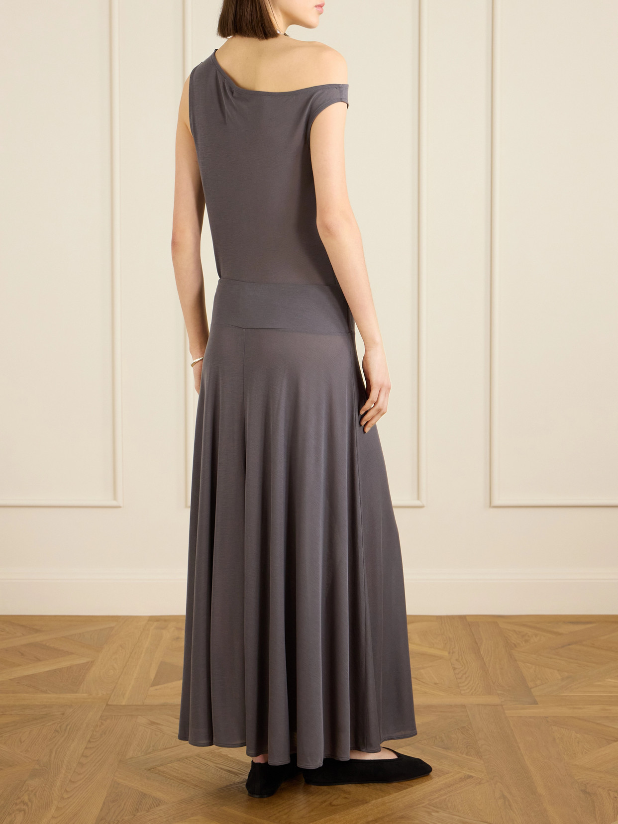 Off-The-Shoulder Tencel Lyocell Top