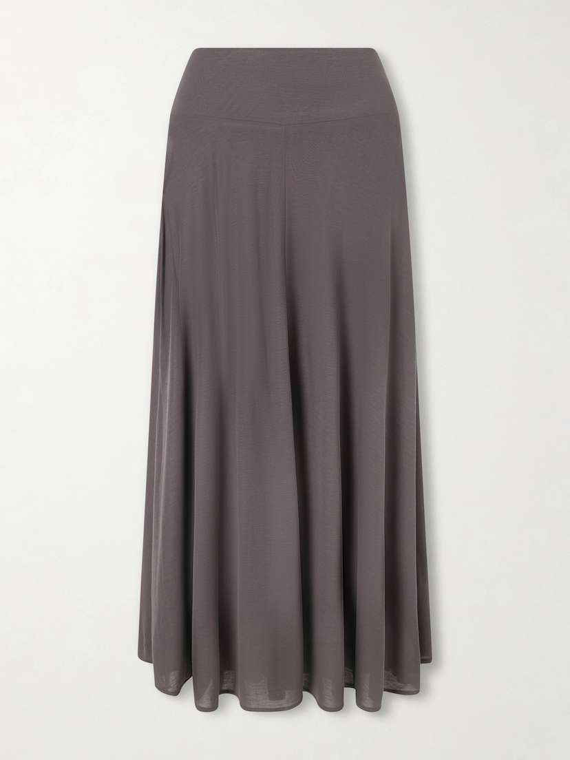 St. Agni Tencel™ Lyocell Midi Skirt