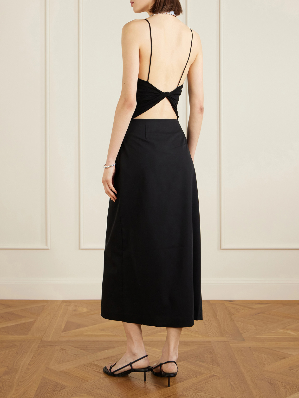 Open-Back Tencel Lyocell-Blend Top