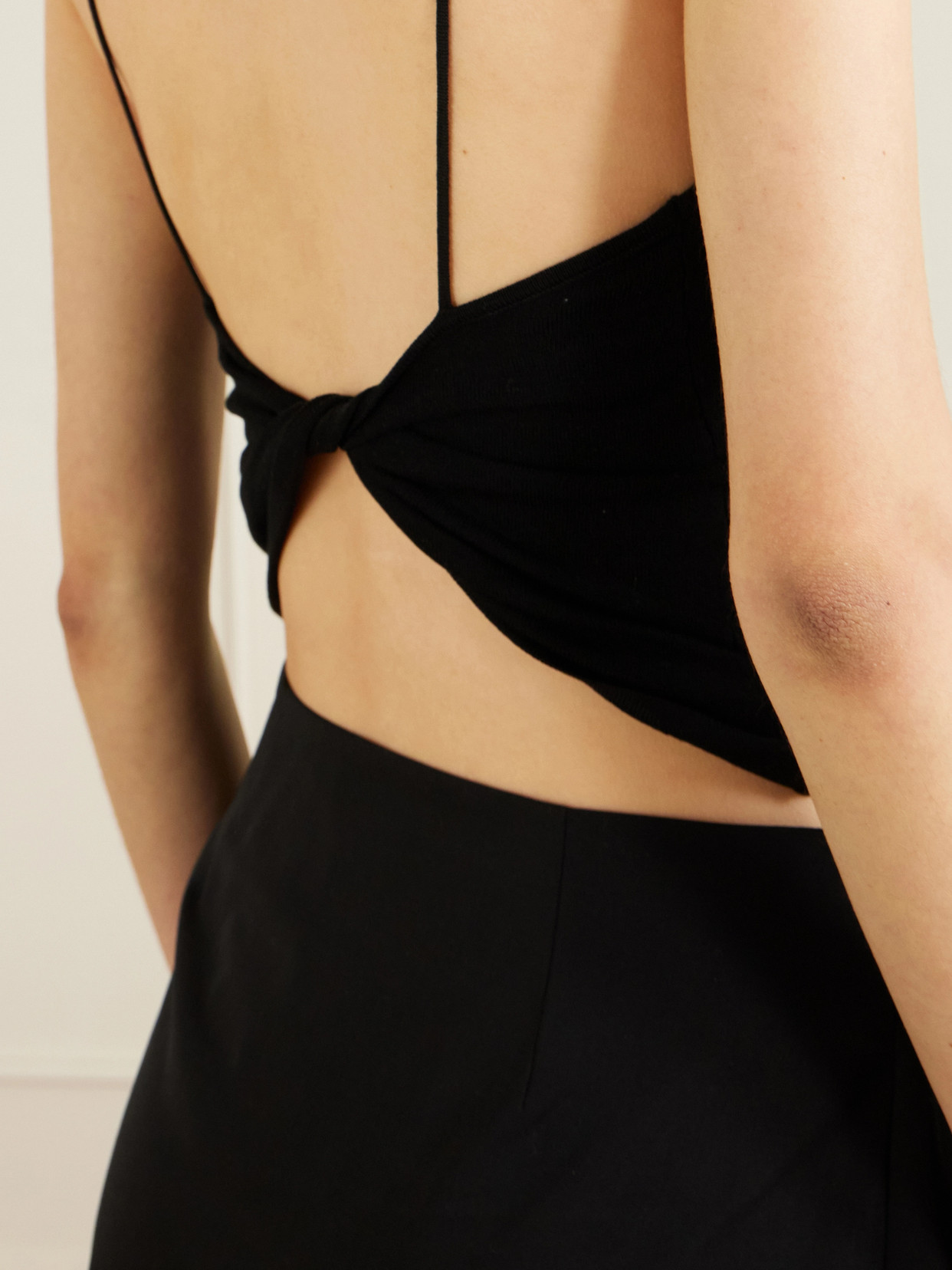 Open-Back Tencel Lyocell-Blend Top