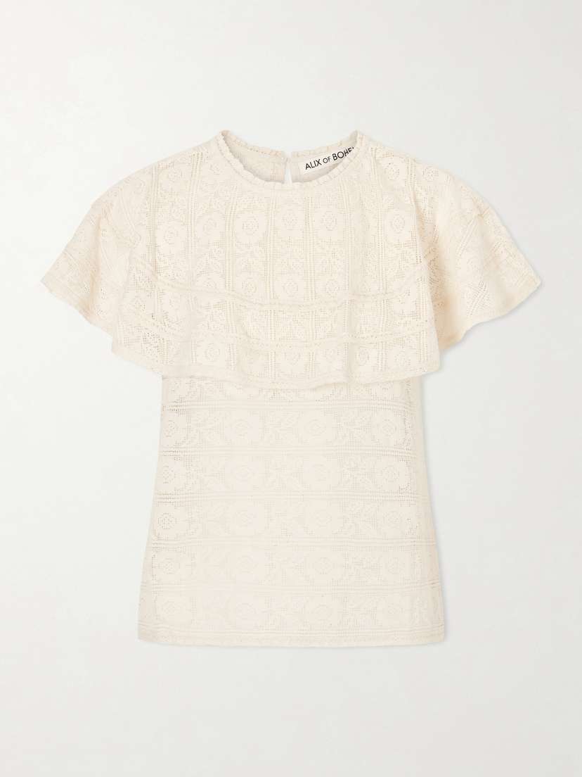ALIX OF BOHEMIA Elsie Daisy Cotton-lace Blouse