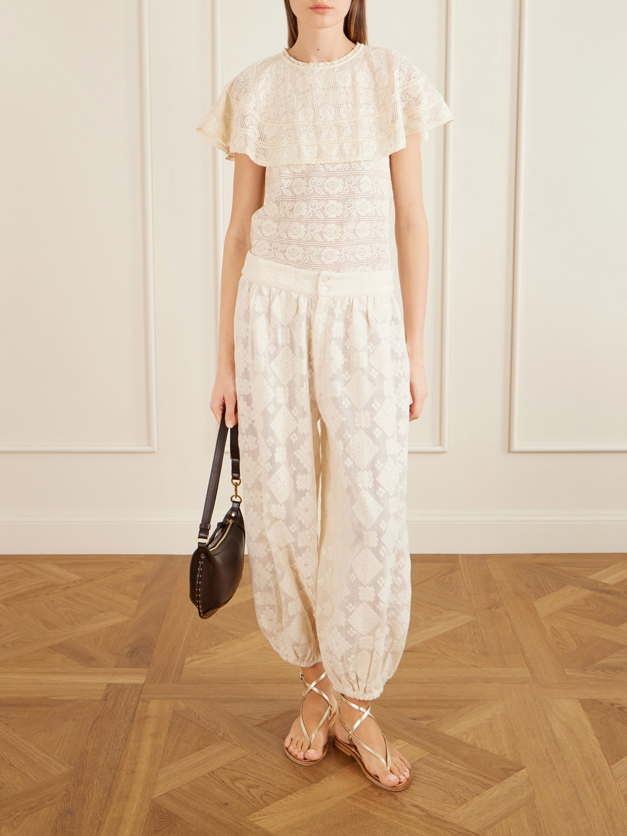 Elsie Daisy Cotton-Lace Blouse