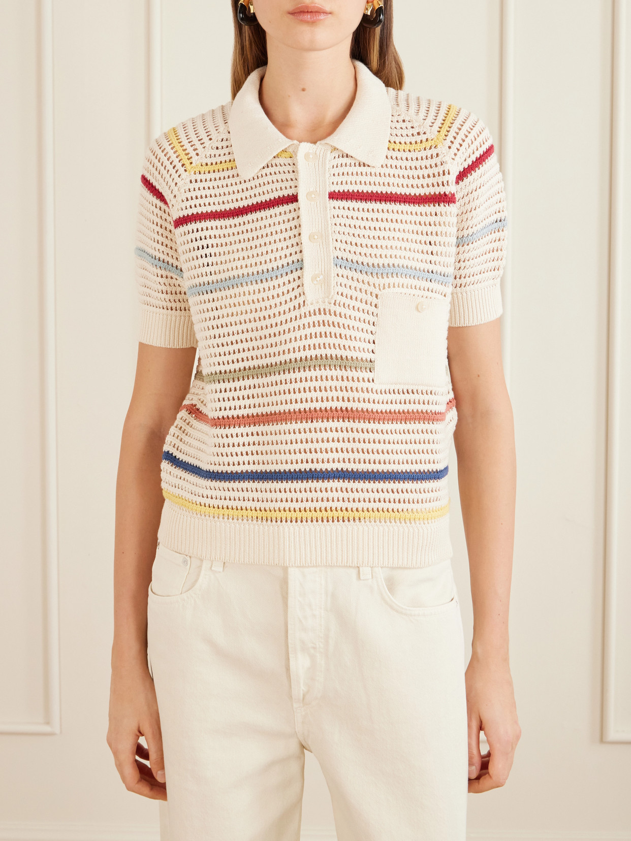 Lessi Carnival Cotton-Knitted Polo