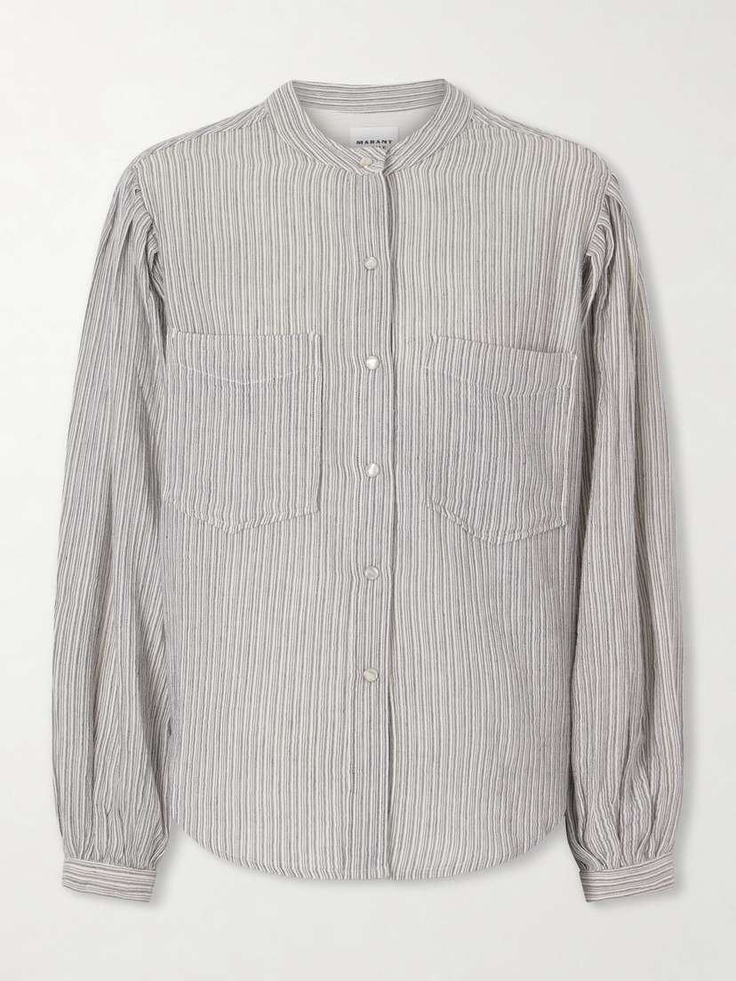 Marant Étoile Selvia Striped Cotton Shirt