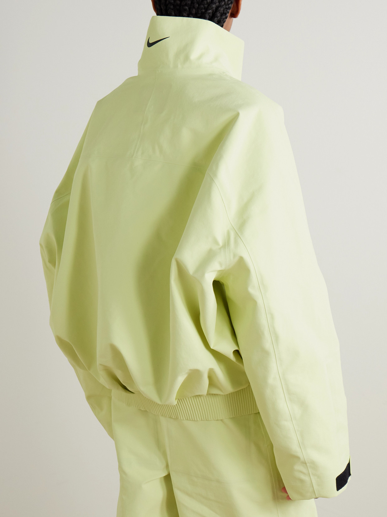 Nike + Jacquemus Convertible Padded Gore-tex Ski Jacket In Yellow