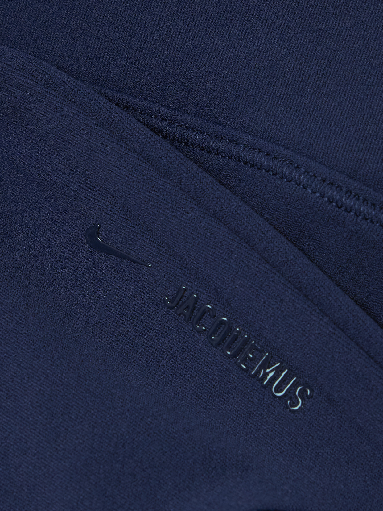 Nike + Jacquemus Stretch-jersey Stirrup Leggings In Blue