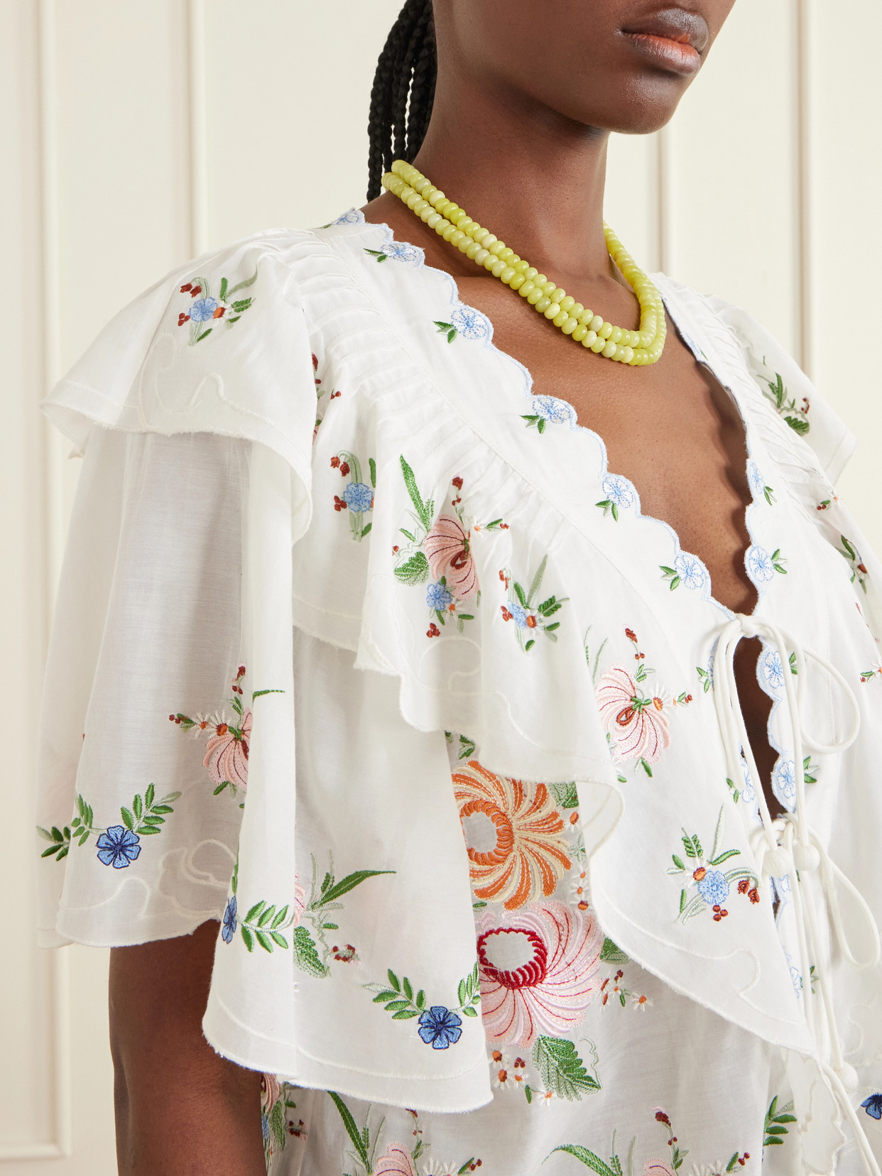Serafina Ruffled Blouse
