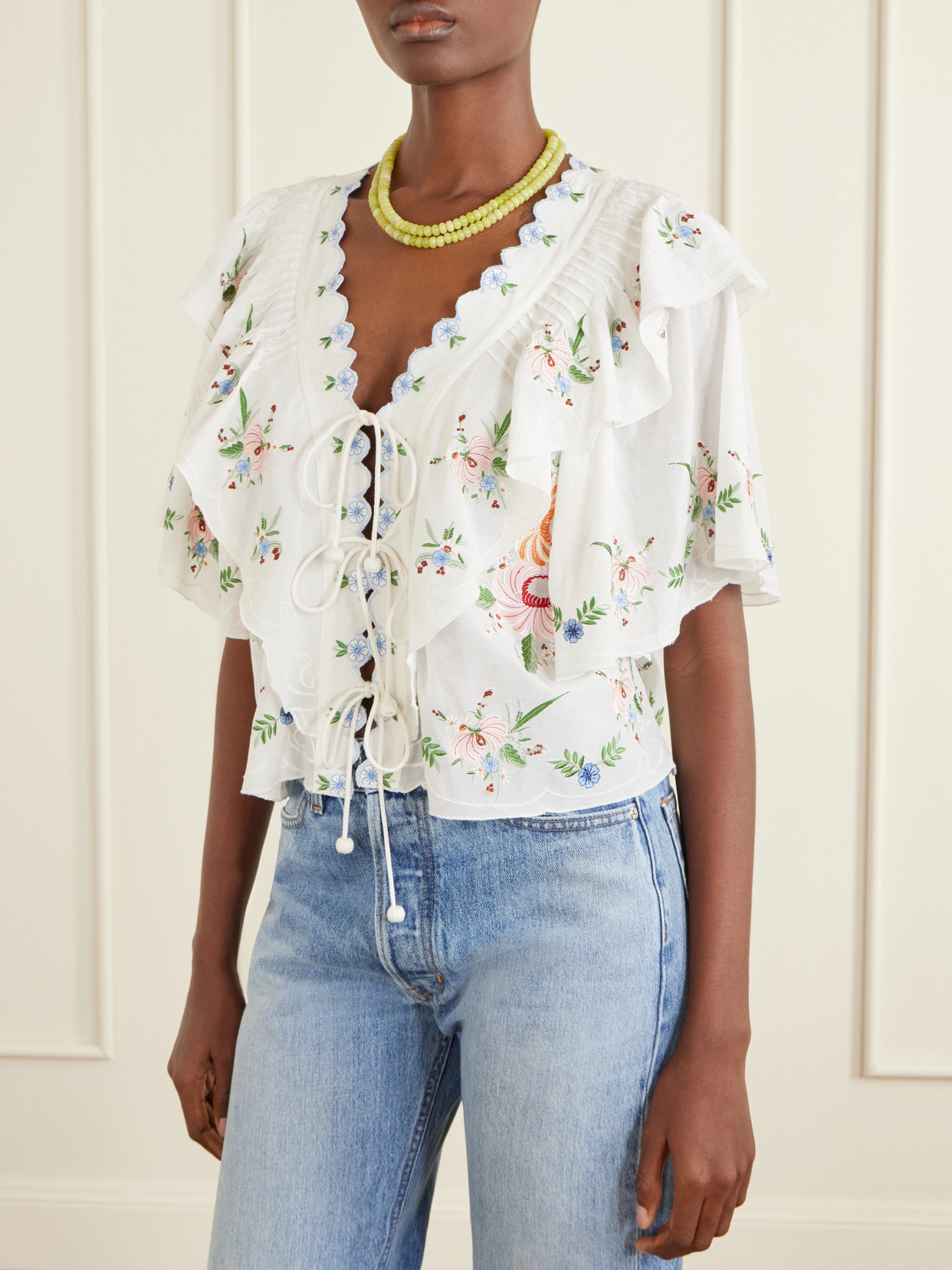 Serafina Ruffled Blouse