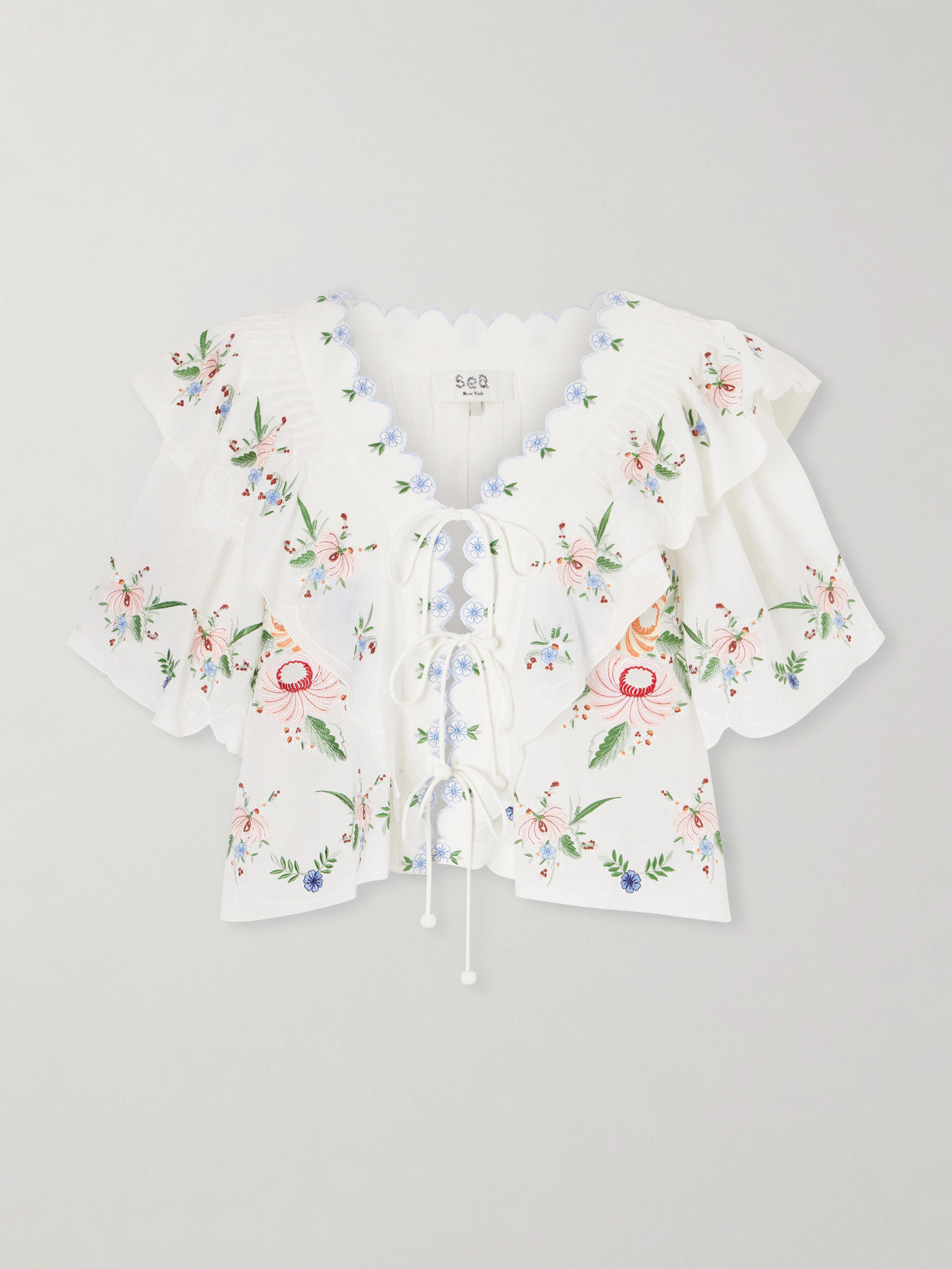 Serafina Ruffled Blouse