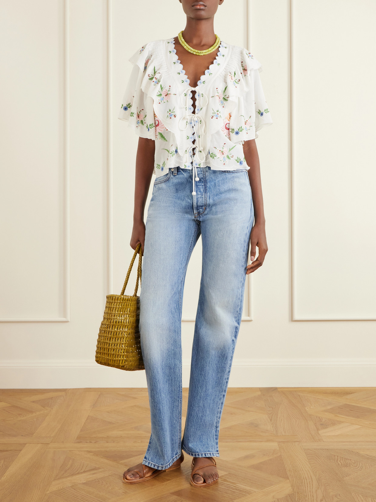 Serafina Ruffled Blouse