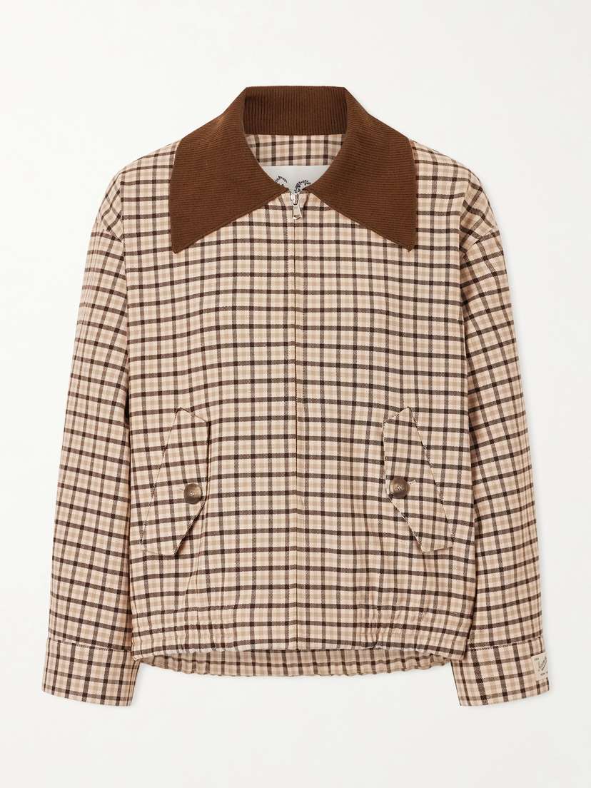 Sea Savannah Plaid Jacket