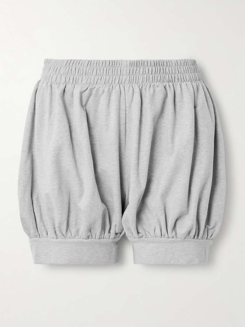 Norma Kamali Stretch-cotton Jersey Shorts