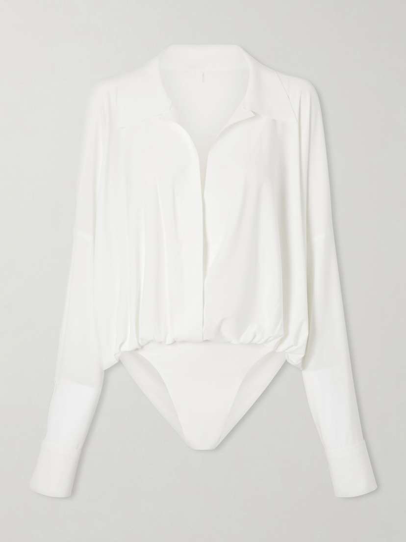 Norma Kamali Jersey Bodysuit